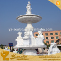 large size outdoor children angel garden fountain